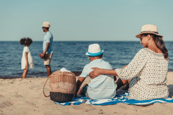 Family Cruise Port Calls | photo of family at beach